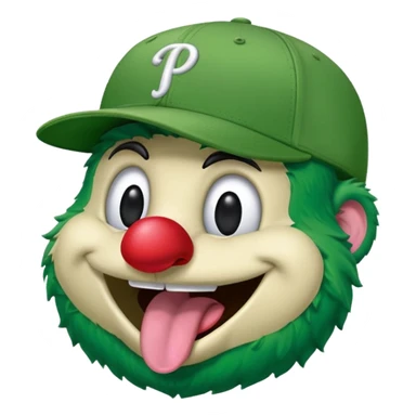 Philly Phanatic  sticker
