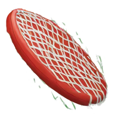 Handball short Green and red  sticker
