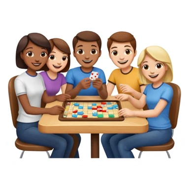 family game night sticker