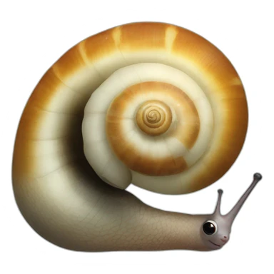 Giant panda snail sticker