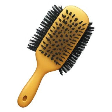 hairbrush sticker