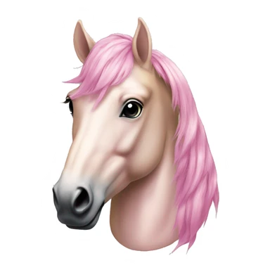 Pink gold stallion (head only) make sure it fits fo the organization  sticker