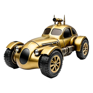 1:10 off-road Basher Batman’s 1934 tarnished C-3PO jaguar rc car  sticker