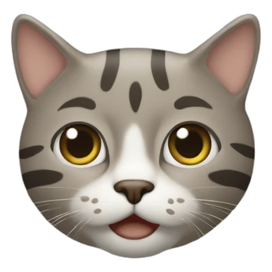 Un chat qui bois sticker