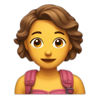 chica guapa sticker