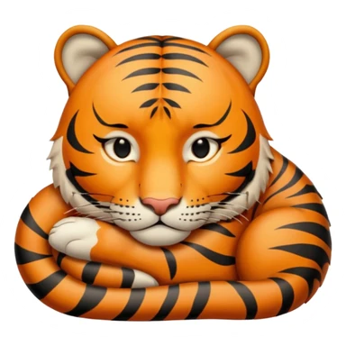 Tiger good night  sticker