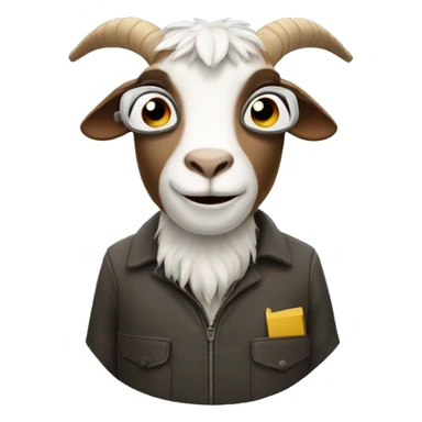 Goat filmmaker sticker