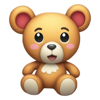 Animal crossing stitches sticker