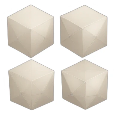 platonic solids sticker