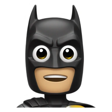 batman holding phone to camera sticker