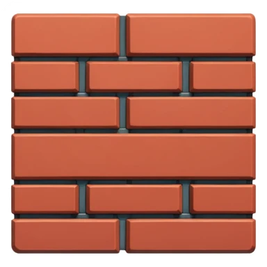 one brick view from above sticker