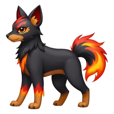 Litten-Houndour-Zorua-hybrid full body sticker