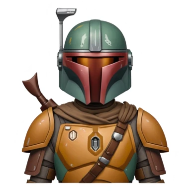The mandalorian sticker