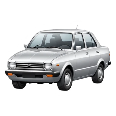 Toyota Corolla sedan car sticker