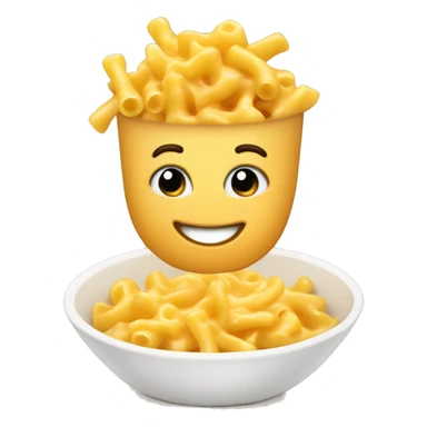 Bowl of Mac & cheese sticker