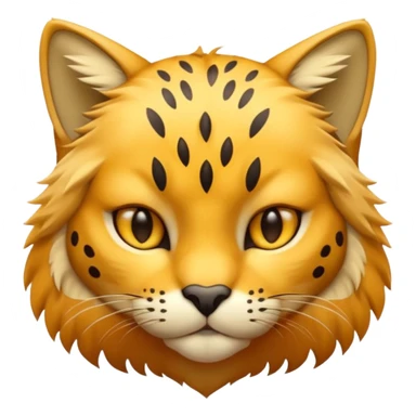 Wild cat sticker