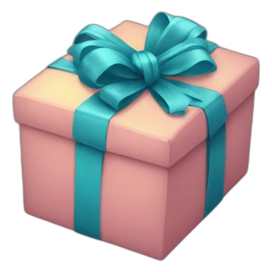 gift with infinite bow sticker