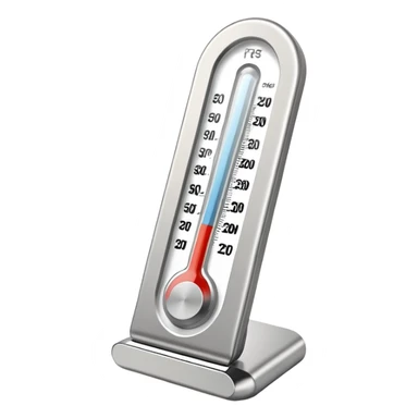 digital thermometer sticker