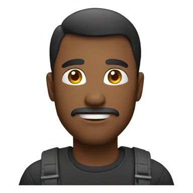 man with download button sticker