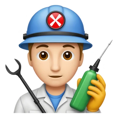 Pest control technician
 sticker