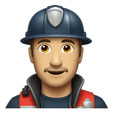Pompiers sticker