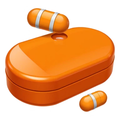 Orange 30mg adderall with line down center sticker