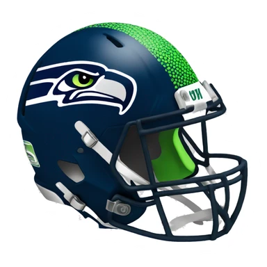 Seahawks helmet sticker