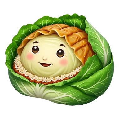 Cabbage roll sticker