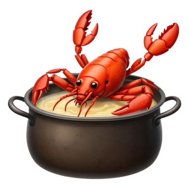 crayfish in a pot sticker