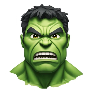 Hulk smashing  sticker