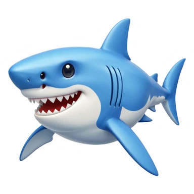 I Want to have an emoji that represent shark shark game from intellivision sticker