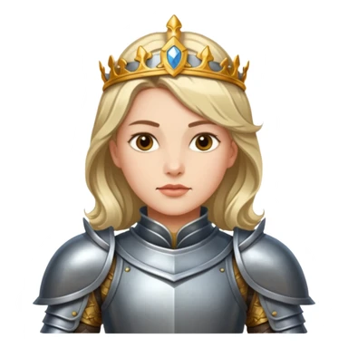 Renaissance princess knight sticker