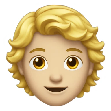 garçon blanc sticker