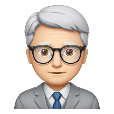 Gojo with glasses and no wrinkles sticker