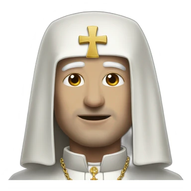 pope-heavy-metal sticker