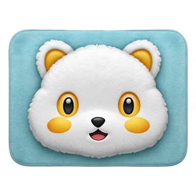 Bath mat plain,no pictures, no emojies  sticker