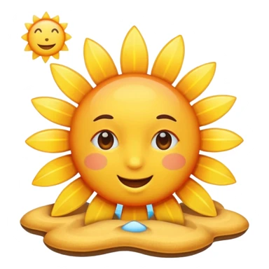 sunny sticker