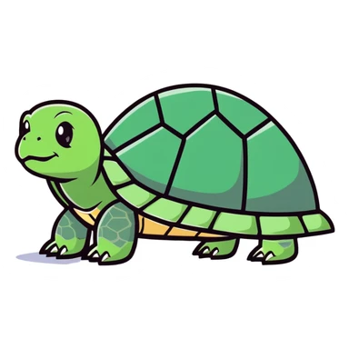 Rock that looks like a turtle shell sticker