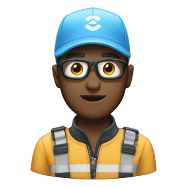 delivery water blue moto emoji sticker