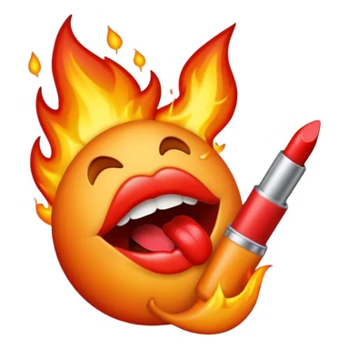 🔥+💋 sticker
