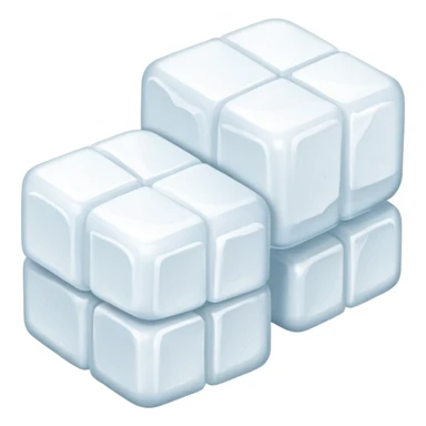 two sugar cubes sticker