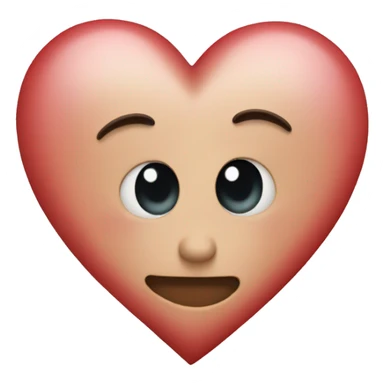 Heart with the letter T sticker