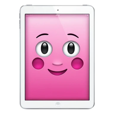 pink ipad  sticker