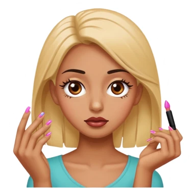 🙄💅🏻要厭世加上眼睫毛（單純頭像不要身體 sticker