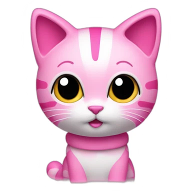 hello kity pink sticker