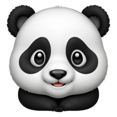 Panda in love  sticker