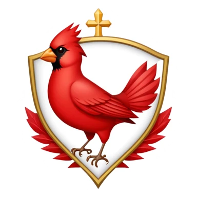 Cardinal's emblem  sticker