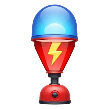 Siren Light sticker