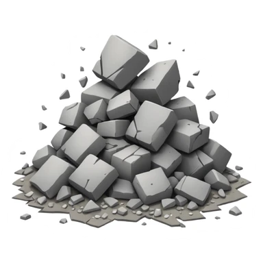 Fallen buildings  sticker