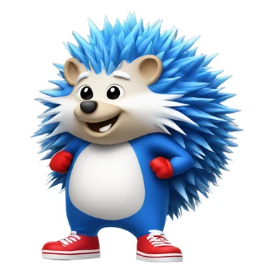 sonic the hedgehog ￼ sticker
